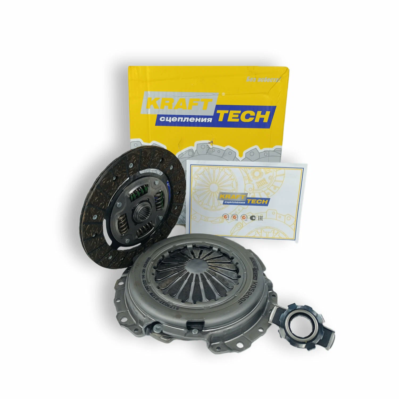 Комплект сцепления 21703-1601085+1601130+2108-1601180 (KraftTECH)